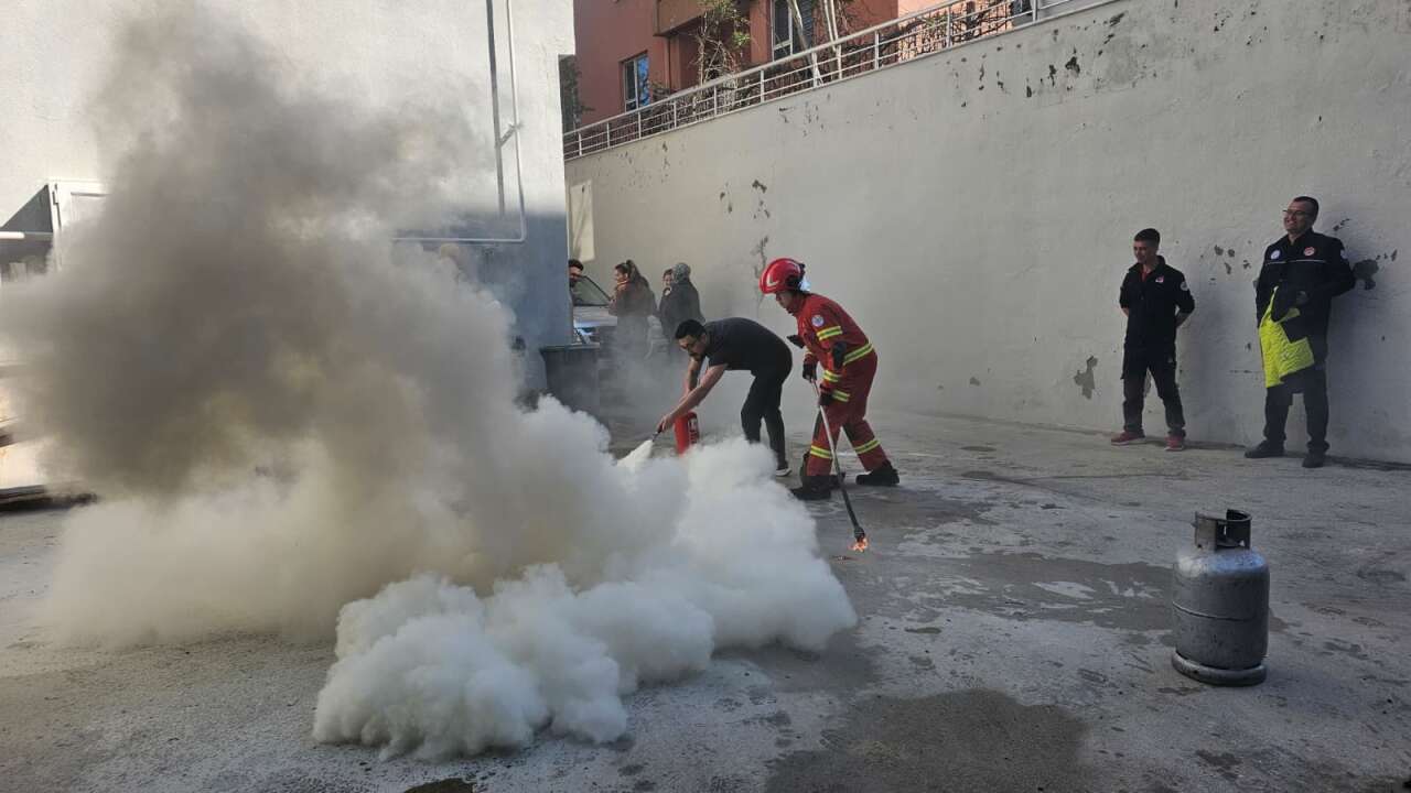 Muğla 112 Personeline Yangın Eğitimi ve Tatbikatı Başladı 4